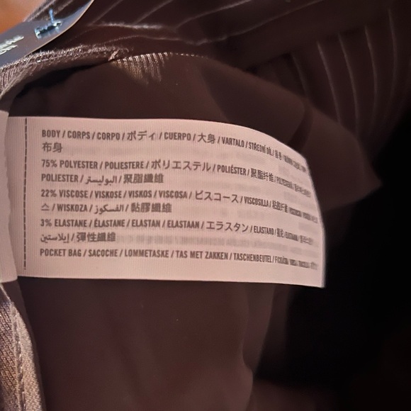 Curve Love A&F Sloane Low Rise Tailored Wide Leg Pant Womens Size 36 Regular - Picture 5 of 7